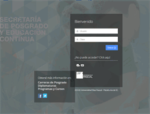 Tablet Screenshot of miubp-ec.ubp.edu.ar